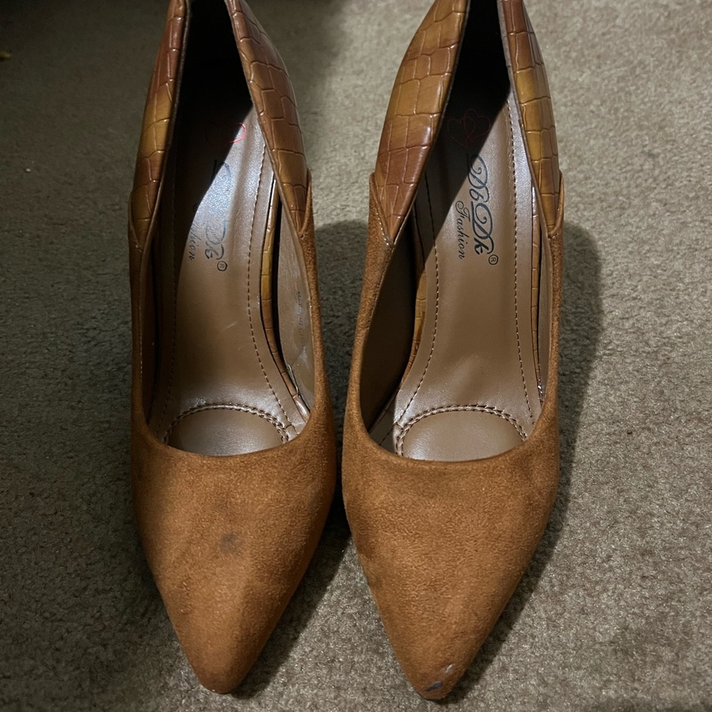 Brown heels